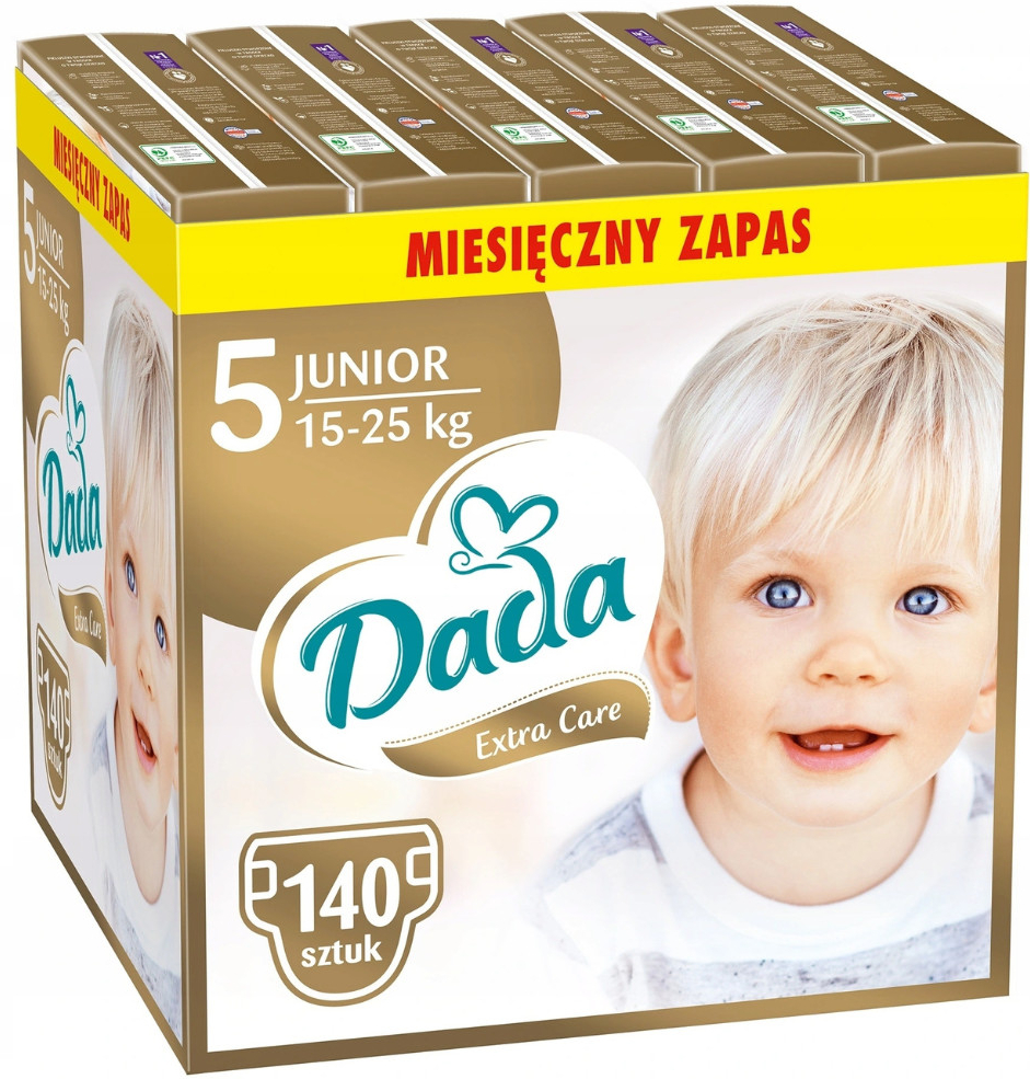 Dada Extra Care 5 Junior 15-25 kg 140 ks