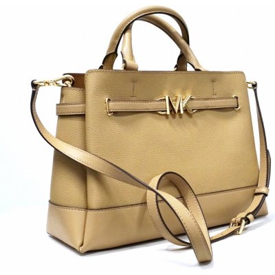 Michael Kors dámská kabelka REED 35S3G6RS3T CAMEL LG CZ BELTED STCHL LEATHER – Zbozi.Blesk.cz