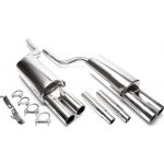 TA Technix sportovní nerezový catback výfuk Audi A6 Quattro (C5/4B, 97-04) sedan + Avant, 2x 76mm rovná kulatá s pertlem pro obě strany – Hledejceny.cz