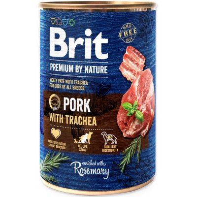 BRIT Premium by Nature Pork with Trachea 400g