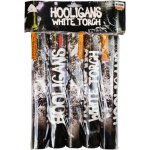 FOTBALOVÁ POCHODEŇ BÍLÁ 25 mm Dým 5 ks – Zboží Mobilmania