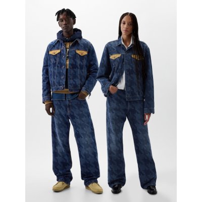 Gap Džíny loose '90s× Dapper Dan Unisex Tmavě modrá – Sleviste.cz