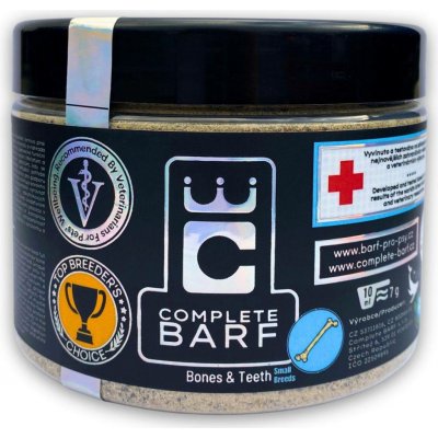 Complete BARF Kosti a zuby pro malá plemena 450 g – Hledejceny.cz