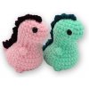 Plyšák Vali Crochet Háčkovaný Tyrannosaurus Barva zvířátka Růžová