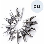 MSV kolíčky na prádlo 12 ks nerezové 6,2 cm 100293 – Zboží Dáma