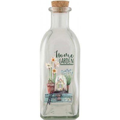 Skleněná lahvička 500 ml - Home garden – Hledejceny.cz