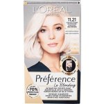 L´Oréal Preférence Le Blonding 11.21 Ultra světlá studená perleťová blond – Zboží Mobilmania