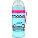 Canpol babies sportovní nevylévací hrneček se slámkou motýlek tyrkysová 350 ml – Sleviste.cz