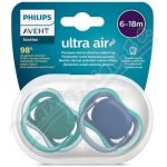 Avent Philips šidítko Ultra air neutral chlapec modrá 2ks – Zboží Dáma