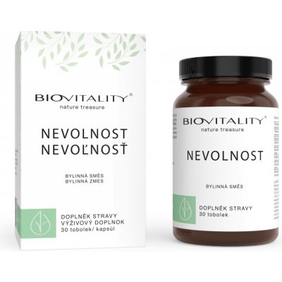 Biovitality Nevolnost 30 tobolek – Hledejceny.cz