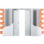 JAP Norma Komfort 1400 x 2100 mm 125 mm zdivo – Sleviste.cz
