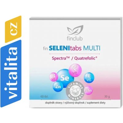 Finclub Fin Selenitabs multi New 60 tablet – Hledejceny.cz