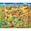 Puzzle Sunsout Maria Rabinky mapa Arizony 1000 dílků