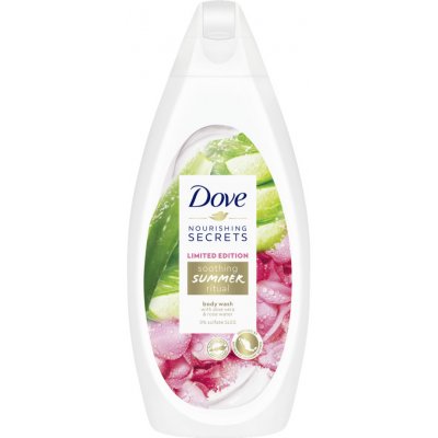 Dove Soothing Summer Ritual Aloe Vera a Voda z růží sprchový gel 500 ml – Zbozi.Blesk.cz