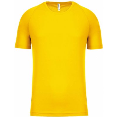 Pánské funkční tričko pravá žlutá