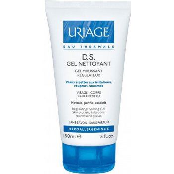 Uriage D.S. zklidňující gel pro suchou a svědící pokožku (Regulating Foaming Gel) 150 ml