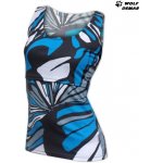 Jožánek kojicí tílko Kateřina černo modré vzorované TISK07 – Zboží Dáma