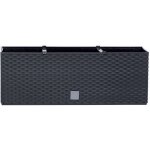 Prosperplast Truhlík se zavlažováním ratanový Rato case 60 cm DRTC600 antracitová – Hledejceny.cz