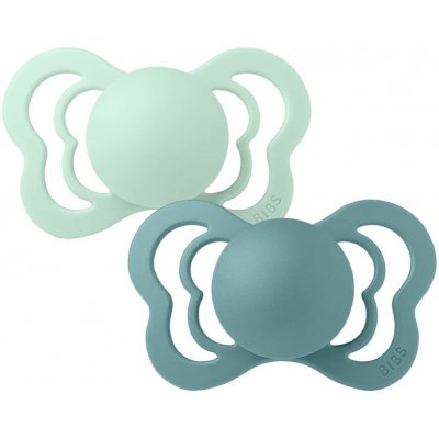 Bibs Couture přírodní kaučuk 2 ks Nordic Mint + Island Sea – Sleviste.cz