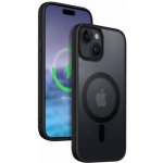 Hybrid Frost MAG Cover iPhone 15 MagSafe černé Case – Zboží Mobilmania