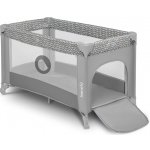 Lionelo Cestovní postýlka Stefi Grey Concrete Multicolor – Zboží Mobilmania