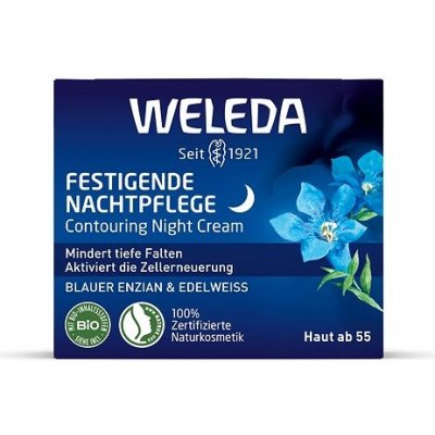 WELEDA Liftingový noční krém Modrý hořec a Protěž alpská 40 ml – Zboží Mobilmania