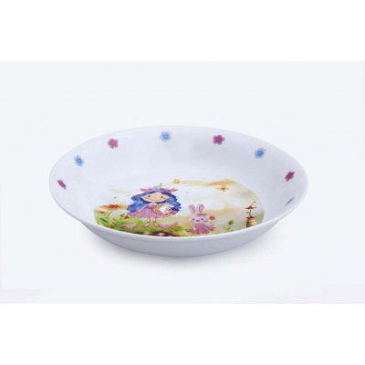 Matell VM Talíř hluboký dětský 19cm PRINCEZNA porcelán – Hledejceny.cz