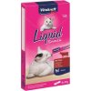 Pamlsek pro psa Vitakraft CHOVEX Vitakraft snack cat Liguid hovězí + inulin 6 x 15 g