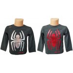 Sun City Chlapecké tričko SPIDERMAN měnící flitry pavouk dlouhý rukáv Šedá – Zboží Mobilmania