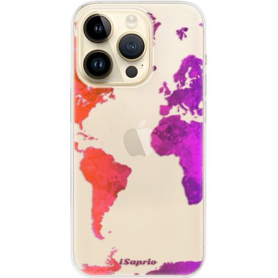 Pouzdro iSaprio - Warm Map - iPhone 14 Pro