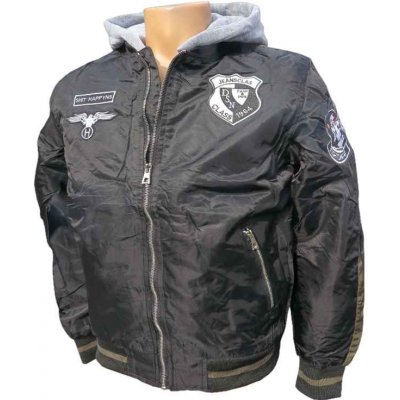 Dětská bombera HS černá – Sleviste.cz