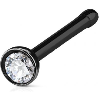 Šperky4U černý piercing do nosu N0048-K – Hledejceny.cz