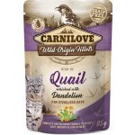 Carnilove Cat Pouch Quail & Dandelion sterilized 85 g – Zbozi.Blesk.cz