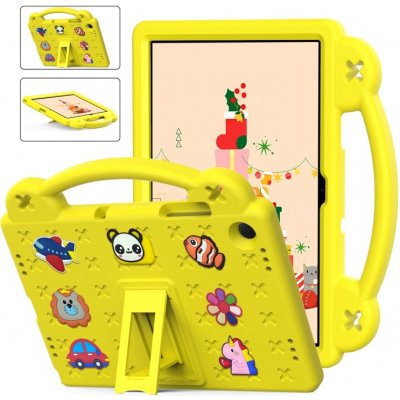 Protemio Fany Dětský obal na tablet pro Samsung Galaxy Tab A9+ 66295 žlutý – Zboží Mobilmania