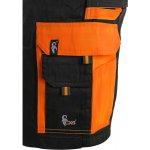 Canis CXS Sirius Brighton Kraťasy pánské černo-oranžové – Zboží Mobilmania
