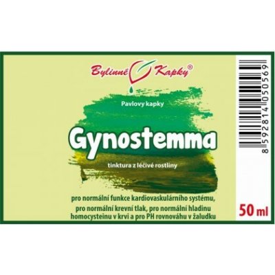 Bylinné kapky Gynostemma nať tinktura 50 ml – Hledejceny.cz