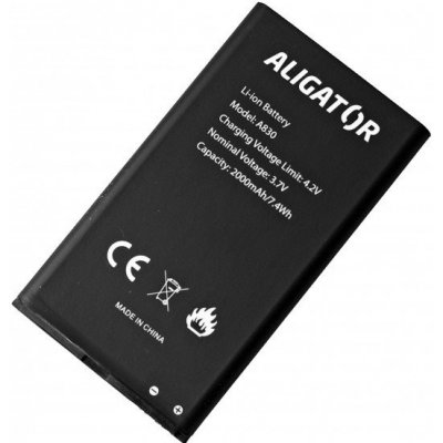 ALIGATOR baterie A830/A835, Li-Ion 2000 mAh, originální – Zbozi.Blesk.cz