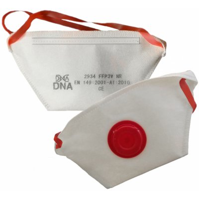 DNA respirátor FFP3 s ventilkem 1 ks – Zboží Mobilmania