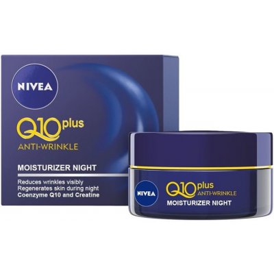 NIVEA Noční krém proti vráskám Q10 plus 50ml