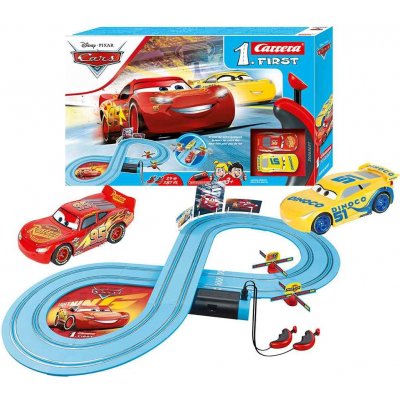 Carrera Autodráha Carrera First Auta Cars 2,4m + 2 auta na baterie – Zboží Mobilmania