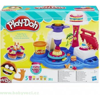 Play-Doh Modelína párty dort set s troubou