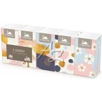 Harmony Ladies' papírové kapesníčky 3-vrstvé parfémované 10 x 10 ks – Zboží Dáma
