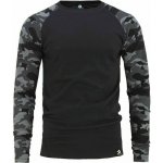 Bula Camo Merino Wool Crew černá – Zboží Dáma