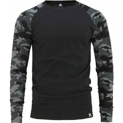 Bula Camo Merino Wool Crew černá – Zboží Dáma