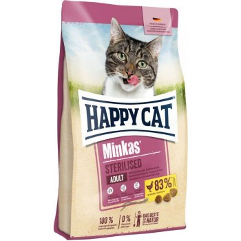 HappyCat Minkas Sterilised Geflügel 10 kg