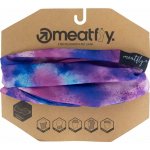 Meatfly šátek Cody Purple Aquarel fialová – Zboží Mobilmania