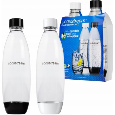 Sodastream Fuse TwinPack Black & White 1l – Sleviste.cz