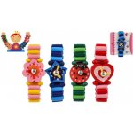 Teddies dřevo asst 4 druhy 72ks se stojánkem – Zboží Dáma