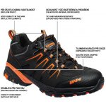 Bennon ORLANDO XTR NM S3 Low polobotka Černo-oranžová – Hledejceny.cz