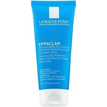 La Roche Posay Effaclar čistící maska pro redukci kožního mazu a minimalizaci pórů Paraben Free 100 ml